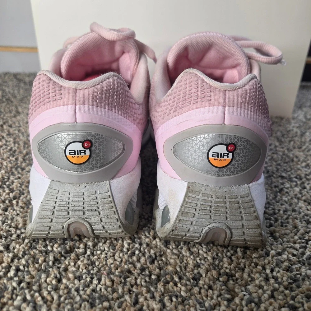 Nike Air Max Dn GS Beyond Pink White Metallic Silver FB8987-601 Kids Size 5.5Y
